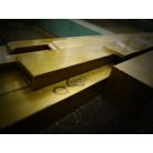 sárgaréz 20x3 mm laposrúd