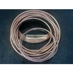 vörösréz lágy cső 8-1 mm