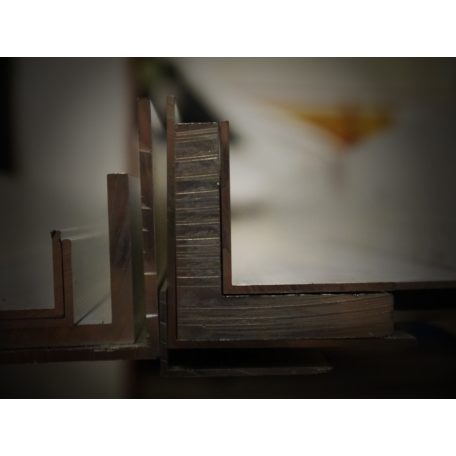 Alumínium L profil 60x20x2 mm