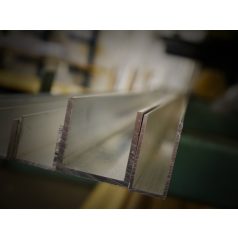 Alumínium U profil 15x15x2 mm - 1 méteres profilvég