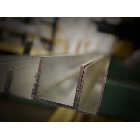 Alumínium U profil 60x60x3 mm