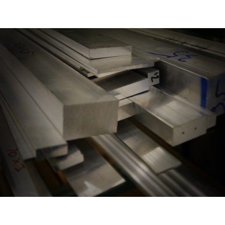 Alumínium 40x10 mm ÁRAMVEZETŐ laposrúd