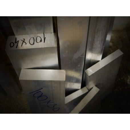 Alumínium 40x10 mm ÁRAMVEZETŐ laposrúd