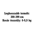 Szállítási felár - 300-399 cm; 0-9,9 kg